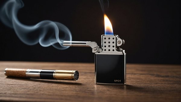 Découvrez les briquets haut de gamme et accessoires fumeur élégants